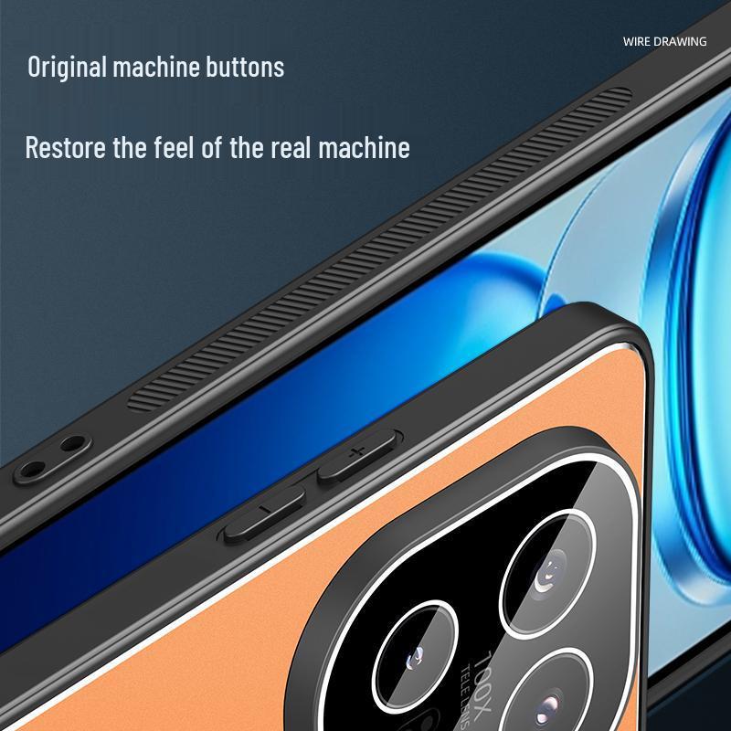 Applicable IQOO15 Aluminum Alloy Frosted Lens Case: Full-Coverage, Anti-Fall Protective for Men