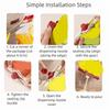 1/5Pcs Screw Cap Seasoning Sealing Clip Cartoon Moisture-proof Food Bag Clips with Plastic Spout Adjustable Spice Jar Lids
