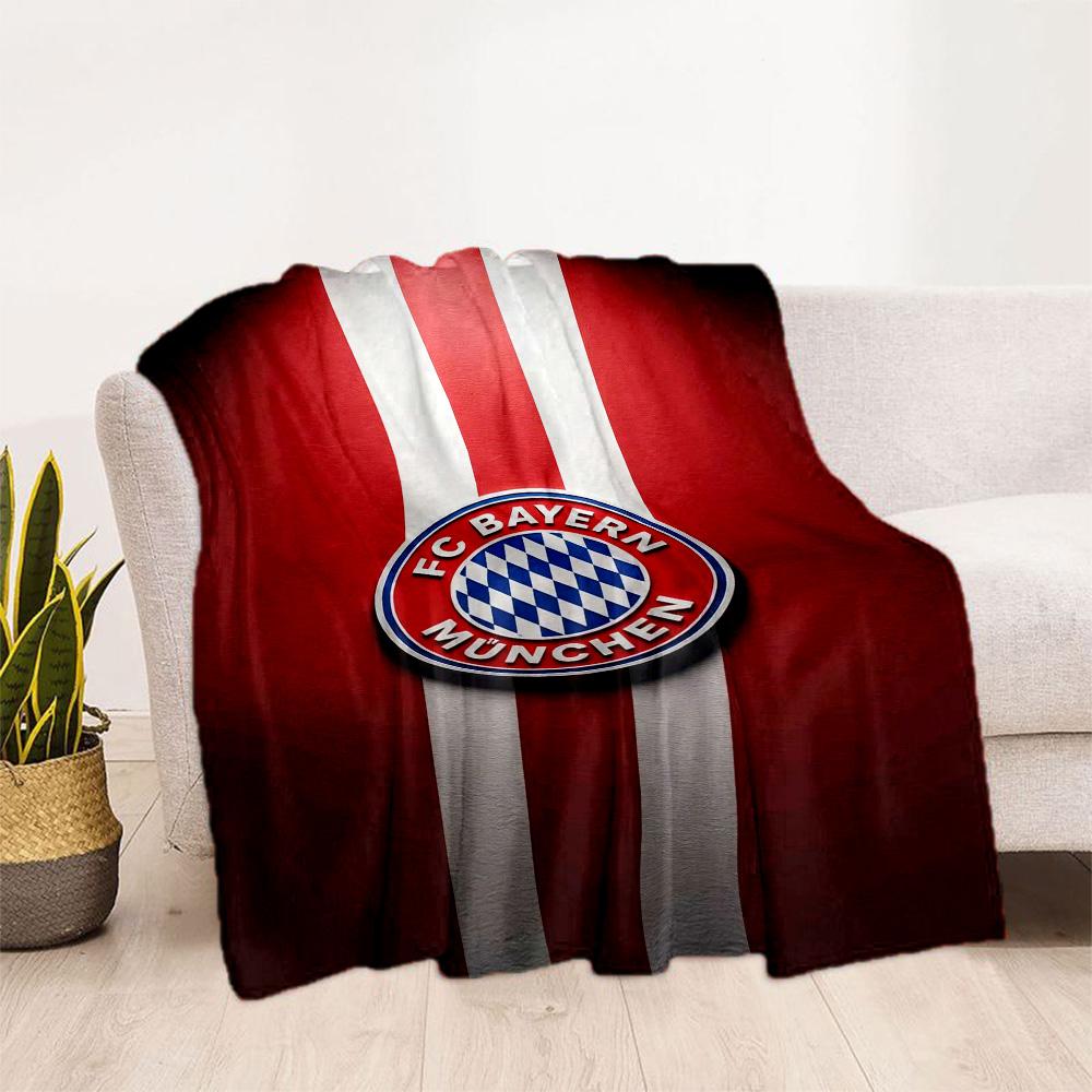 Bayern Munich Blanket Ultra-Soft Great for Chair Livingroom Bed Four Seasons Universal Digital Print Birthday Christmas Gift Blanket