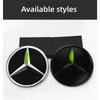 QYE1  1 Piece 20.5cm for The Front Grille Star Logo Badge Mirror Bottom 3D ABS logoW253 GLE/GLC/GLS/CTS-class 2016-2018