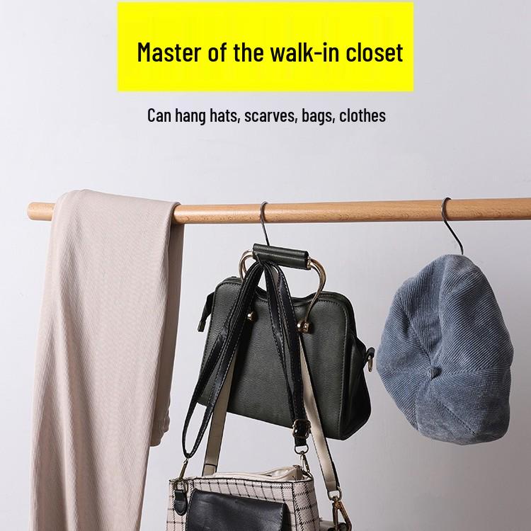 Multi-Purpose S-Shaped Iron Hook for Hanging In Bathroom or Kitchen