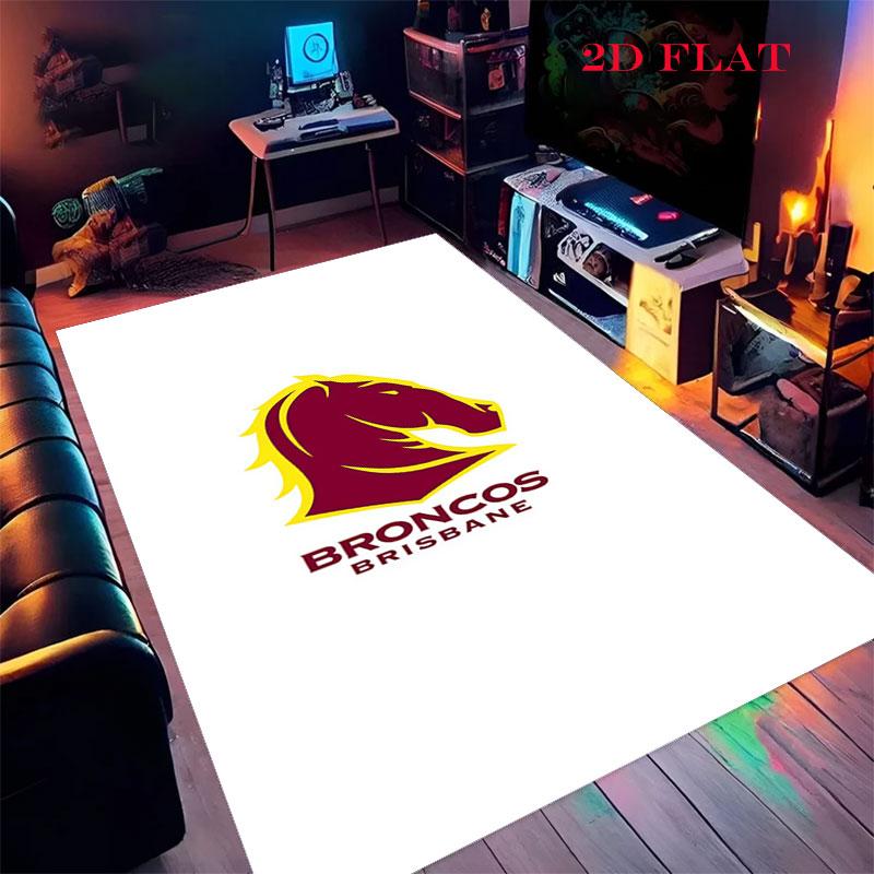 Broncos Roar Carpet Rug for Living Room Bedroom Home Sofa Decoration,Kids Play Nonslip Floor Mat