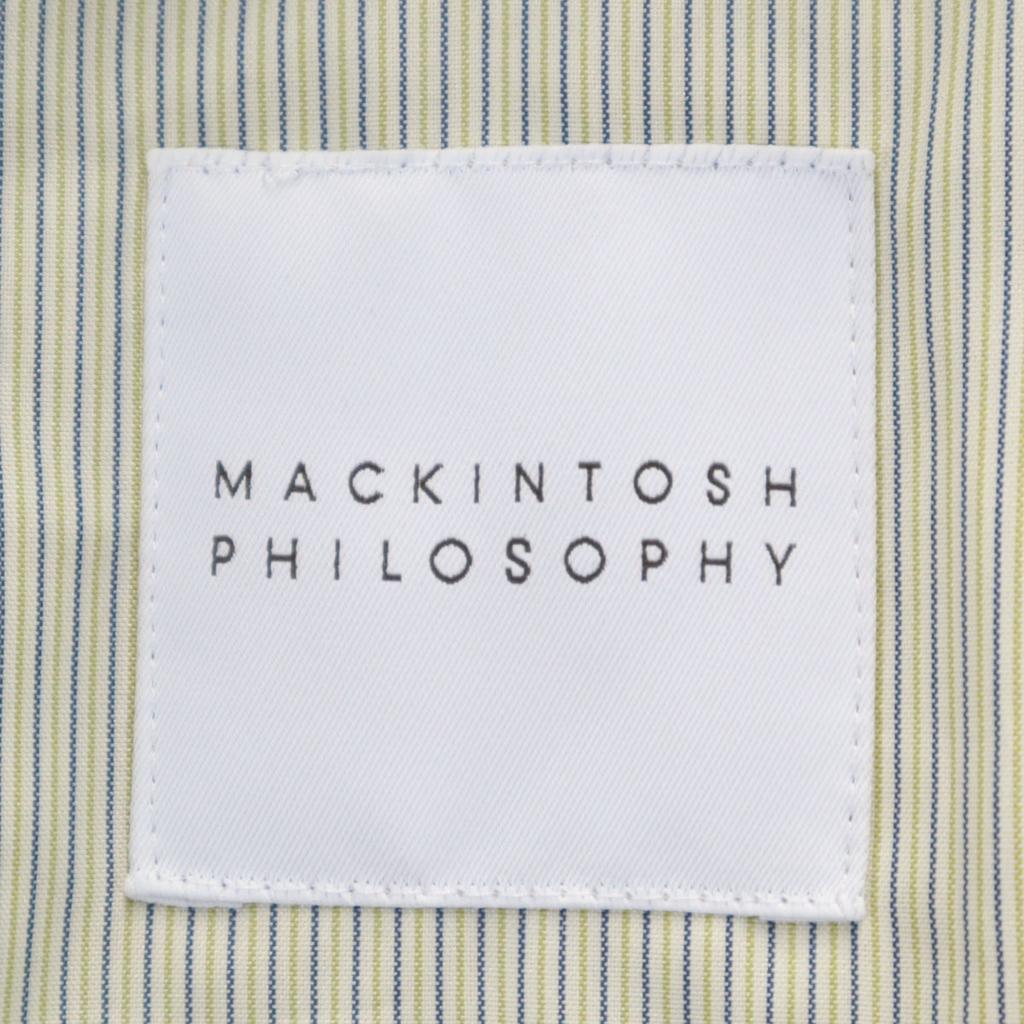 MACKINTOSH PHILOSOPHY Made In Japan Stainless Collar Coat Women Used