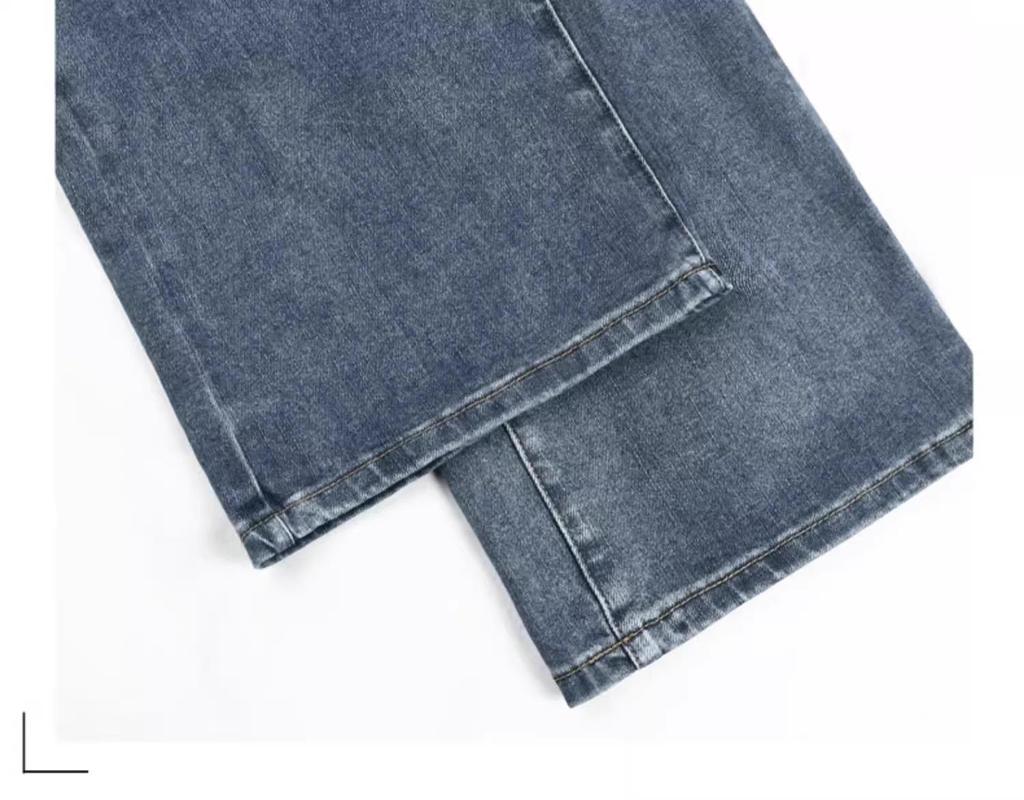 Women's High-Waisted Wide-Leg Jeans for Spring and Autumn 2025 - Slimming and Stylish for Pear-Shaped Bodies