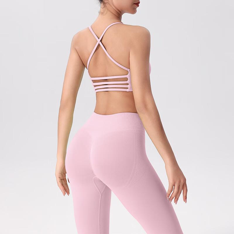 

Seamless Back-Strap Yoga Set L