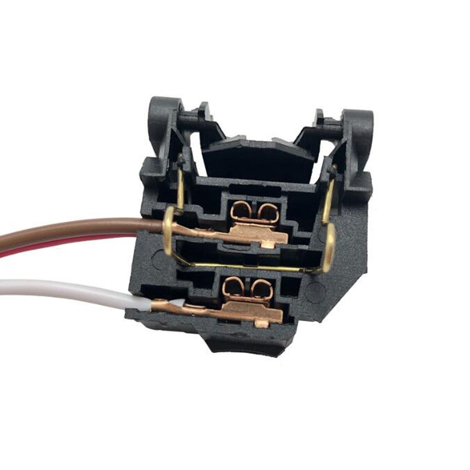 Car Headlight Bulb Holder Harness For Ford Focus MK2 Focus MK3 High Beam Headlight Bulb Socket Plug Car Accessories 1pc