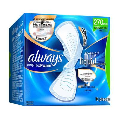 Whisper Infinity FlexFoam Daily Use Sanitary Napkins