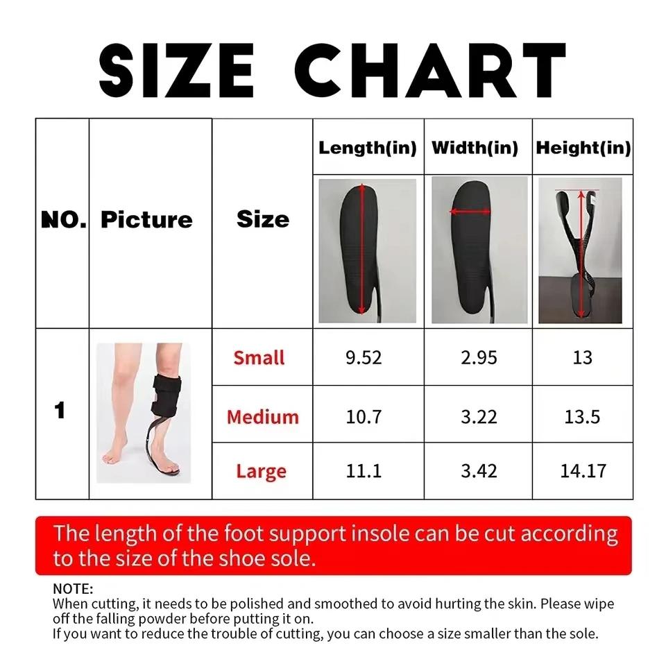Carbon Fiber Foot Support Fixed Wear-resistant Ankle Foot Support Suitable For Patients With Cerebral Thrombosis Hemiplegia