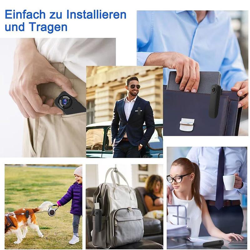 High Definition Camera 1080P Night Vision Outdoor Cycling Sports Camera Thumb Pocket Law Enforcement Recorder