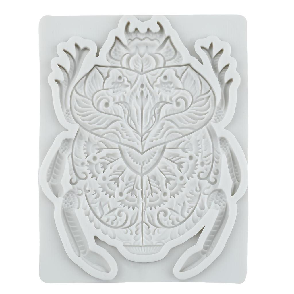 Beetle Silicone Mold Beetle Fondant Molds Cake Decorating Tools Cupcake Topper Candy Resin Clay Chocolate Gumpaste Mold