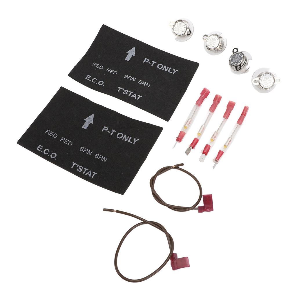 2 Sets RV Water Heater Thermal Cutoff with ECO Thermostat Assembly Kit Enhanced Safety Replacement for Atwood 91447