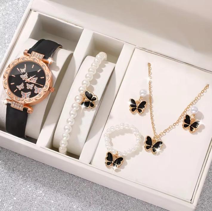 Popular Women S Watch Fashionable Personality Simple Watch Butterfly Digital Belt Watch Women S Suit Bracelet Watch large price