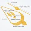 European and American Popular Jewelry Women's Exaggerated Large Set Necklace Set, Women's Day Gift Muse Accessories