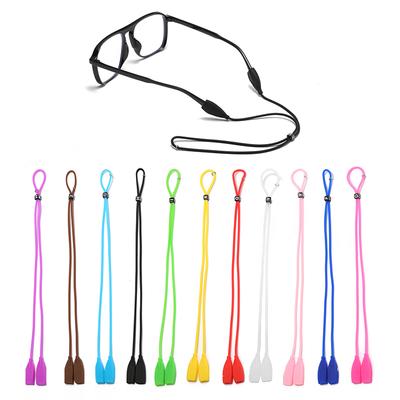 5 Stück pro Set Verstellbares elastisches Brillenband Weiches rutschfestes Silikon Brillenband Hochwertige Brillenbänder