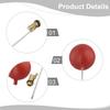 High Performance Brass Float Valve with Resilient Plastic Ball for Controlling For Water Levels In Various Applications