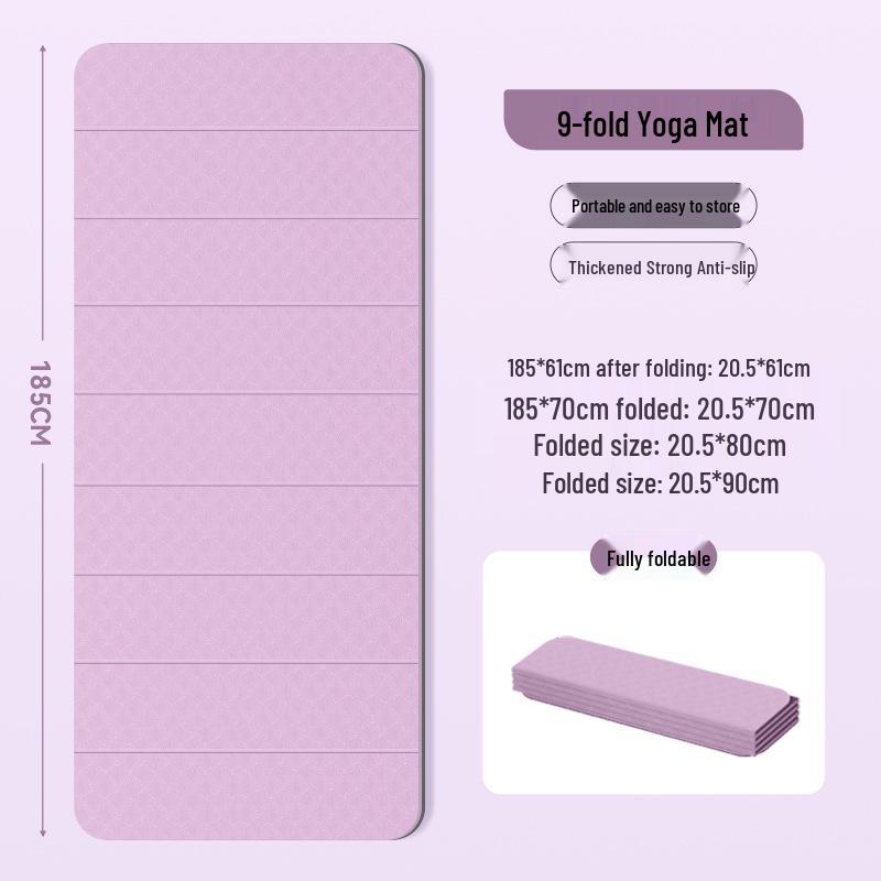 10% Off Foldable Non-Slip Yoga Mat - New Silent, Large-Size, Portable Nap Mat for Home Workouts