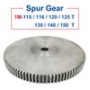 1 Piece Spur Gear 1M115/116/120/125/130/140/150T Rough Hole 10/12mm Gear Wheel 45#carbon Steel Material Motor Gear Thickness 10
