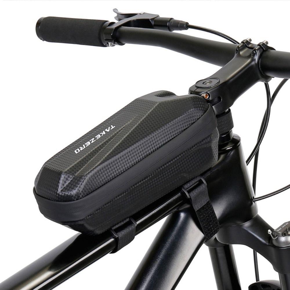 EVA Hard Shell Front Beam Bag Large Capacity Top Tube Phone Pouch MTB Road Bike Bag  Cycling