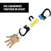 Nite Ize 360° Magnetic Slide Lock Carabiner Blue MSBL-03-R7 Durable Outdoor Accessory