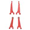 Front Rear Upper Swing Arms Set Upgrade Parts for Hyper Go 114 14209 14210 Car Model Accessories