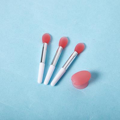 Silicone Lip Balms Lip Mask Brush With Sucker Dust Cover Makeup Brushes