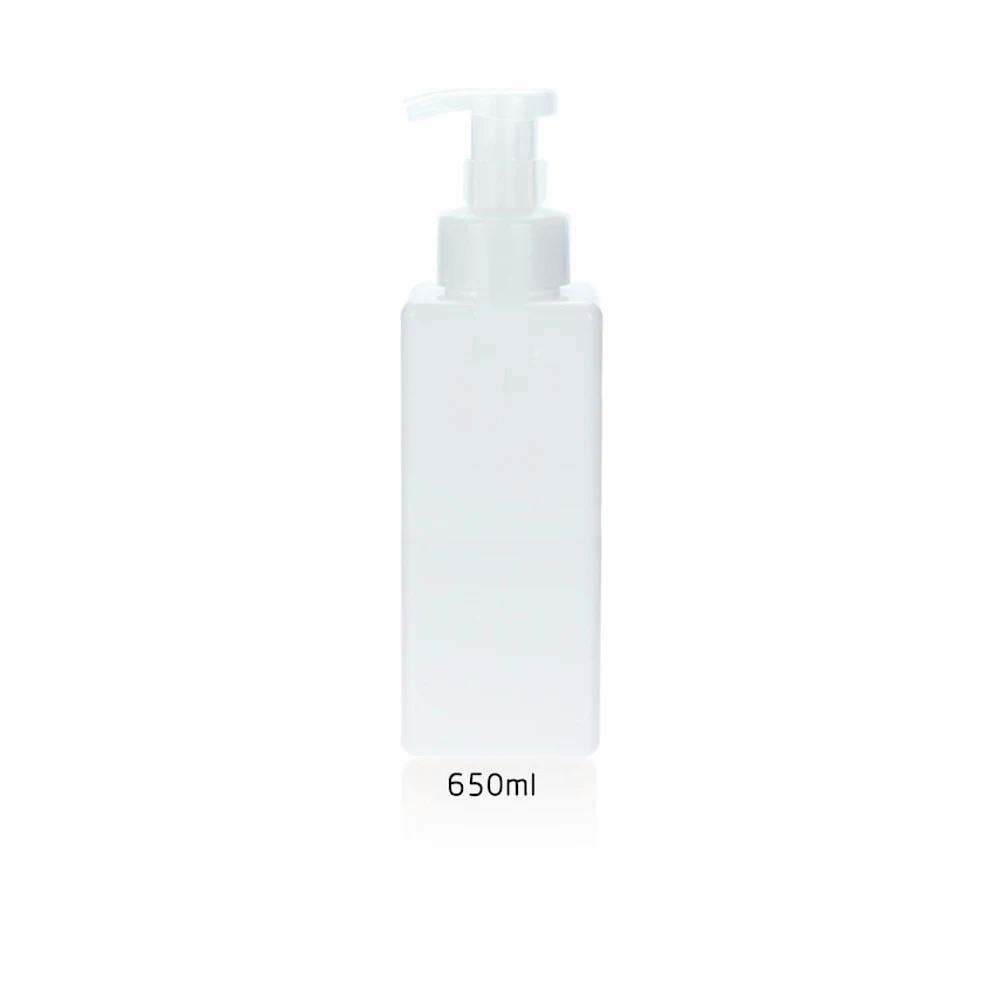 250/450/650ML Empty Square Clear Foaming Bottle Liquid Soap Whipped Mousse Points Shampoo Lotion Shower Hand Washing Gel Pump