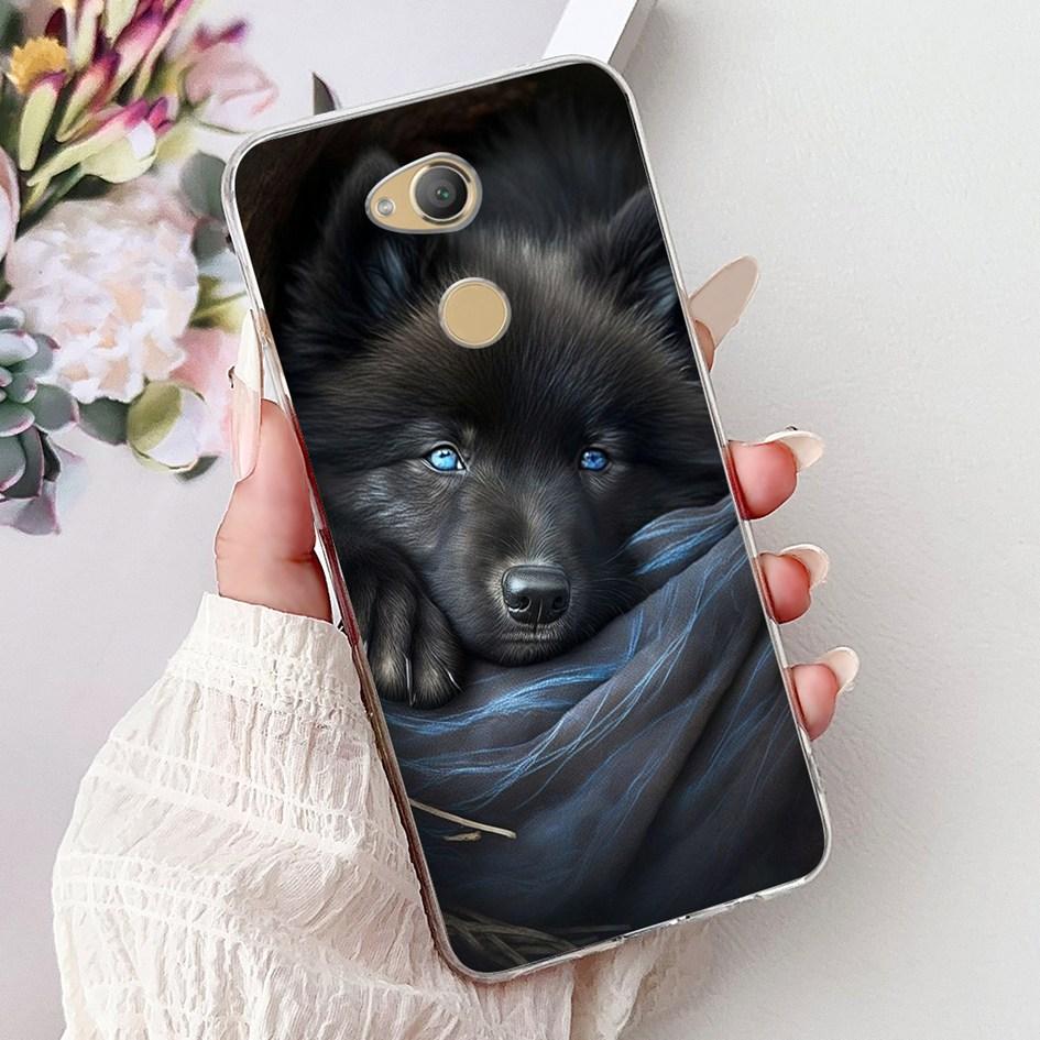 For Sony Xperia XA2 Case H3113 H3123 H3313 Cover Fashion Art Flower Painted Soft TPU Bumper on Sony Xperia XA2 Ultra H3213 Shell