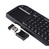 Mini-Funktastatur mit Touchpad, 2,4-G-Tastatur für PC, Notebook, Smart-TV, HTPC, Android-TV-Box, mechanische kabellose Tastatur, russische Buchstabentastatur