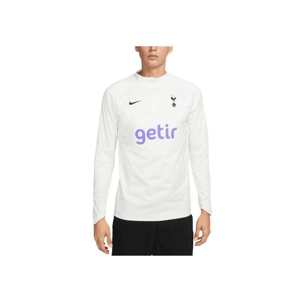 Nike Tottenham Strike Drill Retro Football Sports Series Training Casual Long Sleeve T-Shirt Men Tops White FB6971-133