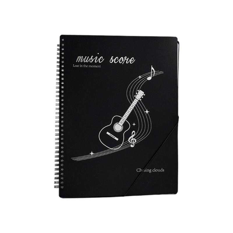 

Anti Reflective Sheet Holders Reusable Clear Page Protectors 20 Page Music Score For Performers