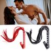 Faux Leather Whip Sex Toy Couples BDSM Spanking Tassels Whip Women Men Bondage Bedroom Role Play Adult Sex Play Toy