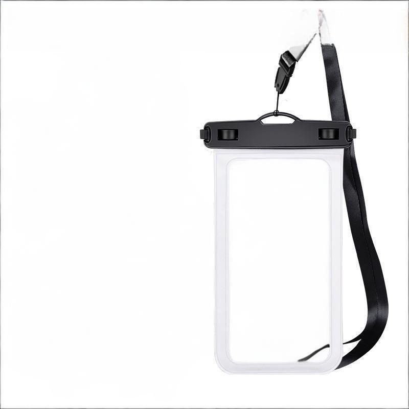 Waterproof Phone Case Pvc Touchscreen Compatible For Swimming And Outdoors White
