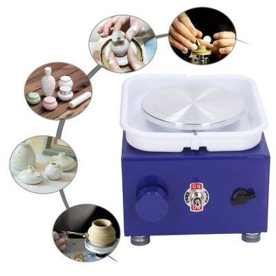 Mini keramikskiva Mycket Keramikmaskin Kompakt struktur Brett användningsområde Stabil prestanda för hemmet för DIY för skolan