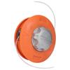Durable Universal Bump Feed Trimmer Head Orange Heavy Duty Brush Cutter Head Aluminum Alloy Bump Spool String Trimmer Head