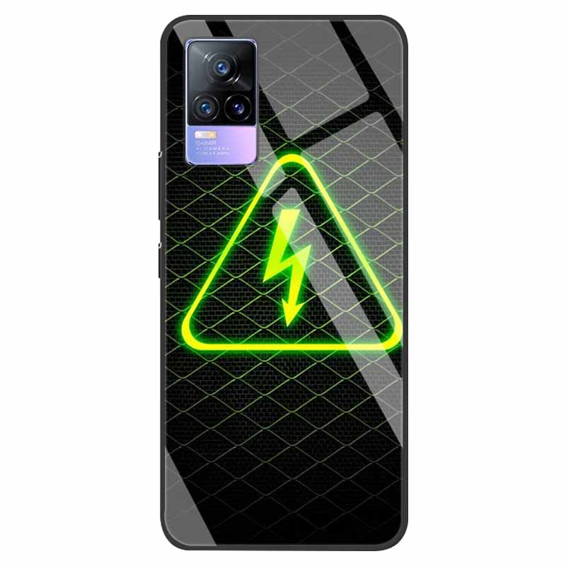 For VivoV21 5G Tempered Glass Case for Vivo V21 5G Soft Bumper Hard Funda For Vivo X60 Pro Global Phone Case X60 5G 2021 Cover