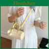 Womens Pu Pillow Bag With Contrast Check Pattern For Casual Daily Use