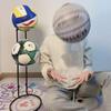 Soporte de Fútbol Estante Multicapa para Almacenamiento de Balones Estante Vertical con Ruedas para Exhibición de Balones