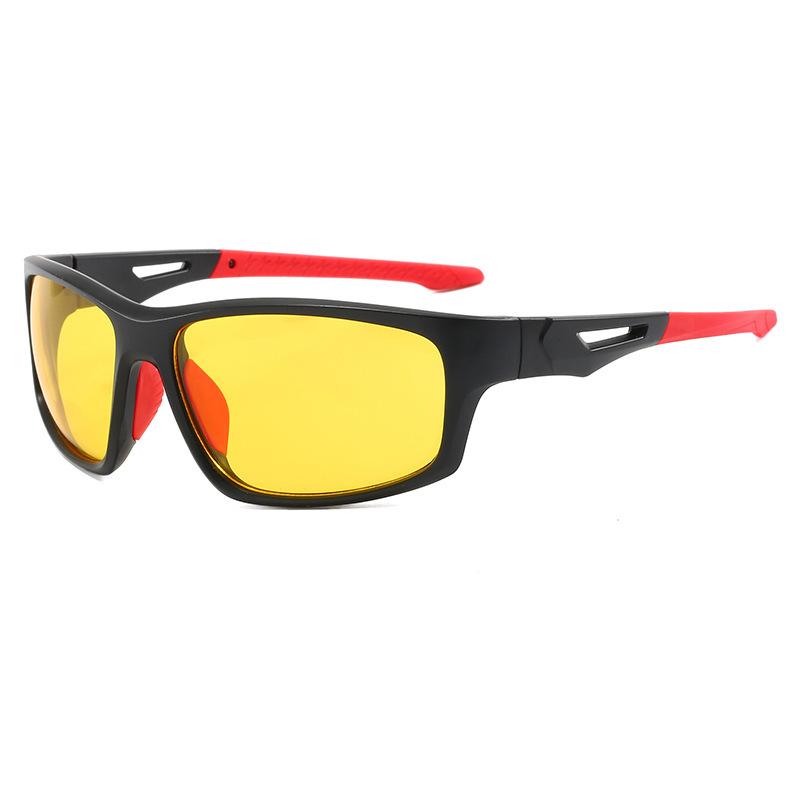 Cycling Glasses Men Women Cross-border New UV Protection Night Vision Sunglasses European American Style Sports Wholesale