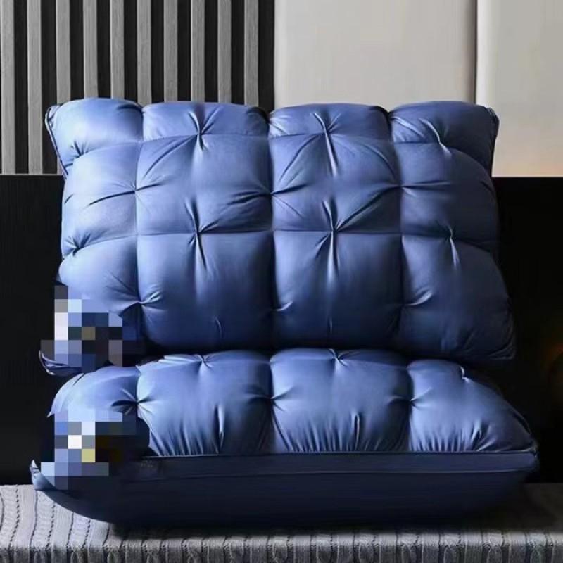 Soft Twist Flower Bread Pillow Hotel Dorm Home Adult Use 48x74cm Medium Height Fiber Fill