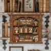 Holzbücher Lese-Tracker Bücher dieses Jahr gelesen Geschenk Lesezähler Buchliebhaber Lese-Tracker Hängeschild