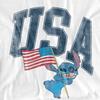 Lilo & Stitch Unisex Adult USA Long-Sleeved T-Shirt