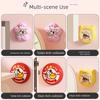 Cute PVC Door Stopper Cartoon Silent Doorknob Bumper Self-adhesive Anti-collision Furniture Anti-crash Pad for Home