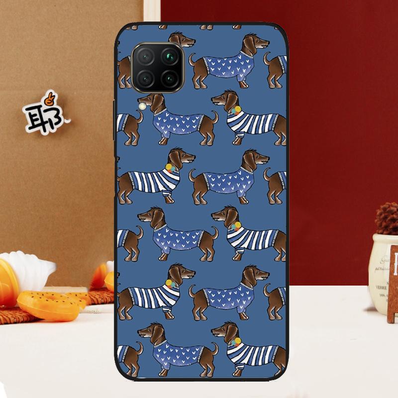 Dachshund Teckel Dackel Hund Für Huawei Nova Y70 Y91 Y90 Y60 Y61 Y72 Y73 3i 7i 8i 11i 12i 9 10 SE P20 P30 P40 Lite Hülle
