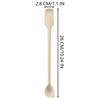 Silicone Double-headed Jam Scraper Kitchen Stirring Stick Spoon Reusable Delicious Spatula for Scraping Cream Jam Baking Tool