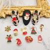 Christmas Nail Art Accessories: Festive Drills & Decorations with Trees, Santa, Deer & Snowman Designs