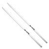 Xingfang Reusable Stainless Steel BBQ Skewers, 50 Pcs
