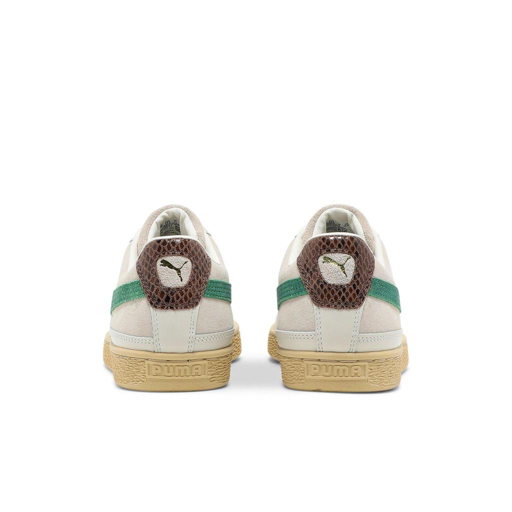 Puma Suede 'White Juniper' (Unisex) Whisper White / Juniper Skateboard Shoes 382155 01