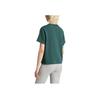 Adidas Originals Adicolor Trefoil Crew Neck Short Sleeve T-Shirt, Women Mineral Green Tops IY4687