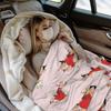 Heidi A Girl of the Alps Blanket Cartoon Anime Flannel Vintage Warm Throw Blankets for Home Textile Decor Car