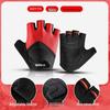 Breathable Anti-Slip Half-Finger Cycling & Running Gloves - Shock Absorbing Summer Sport Gear